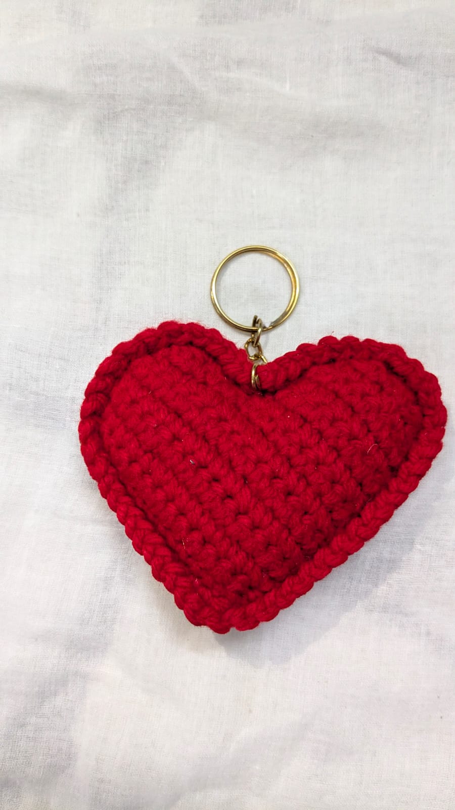 Red Heart Keychain