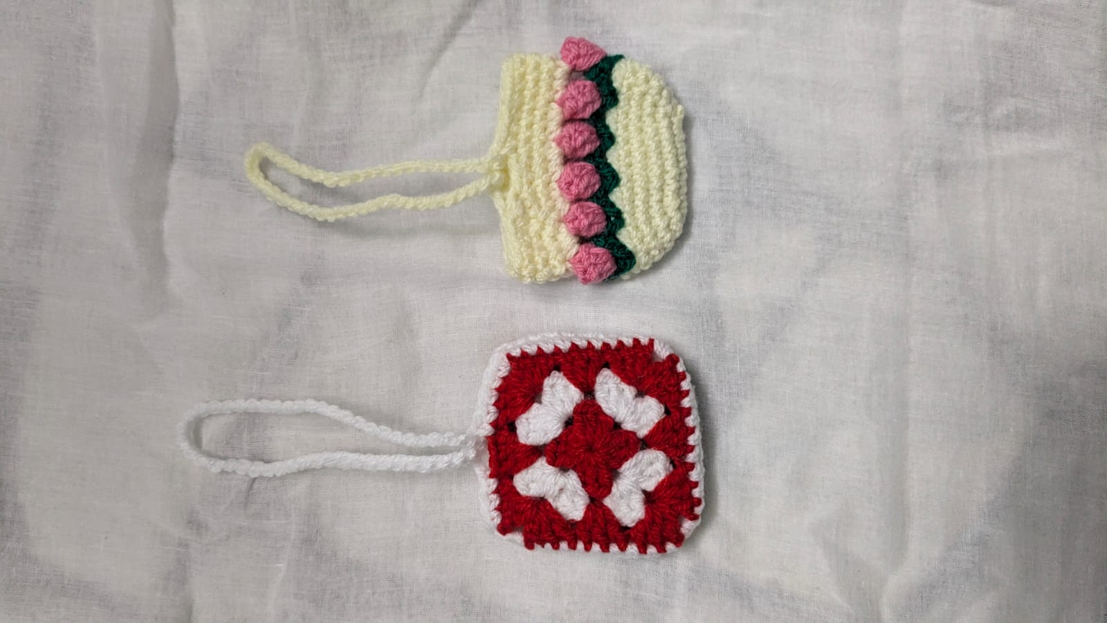 Berry Cluster Drawstring Pouch Duo